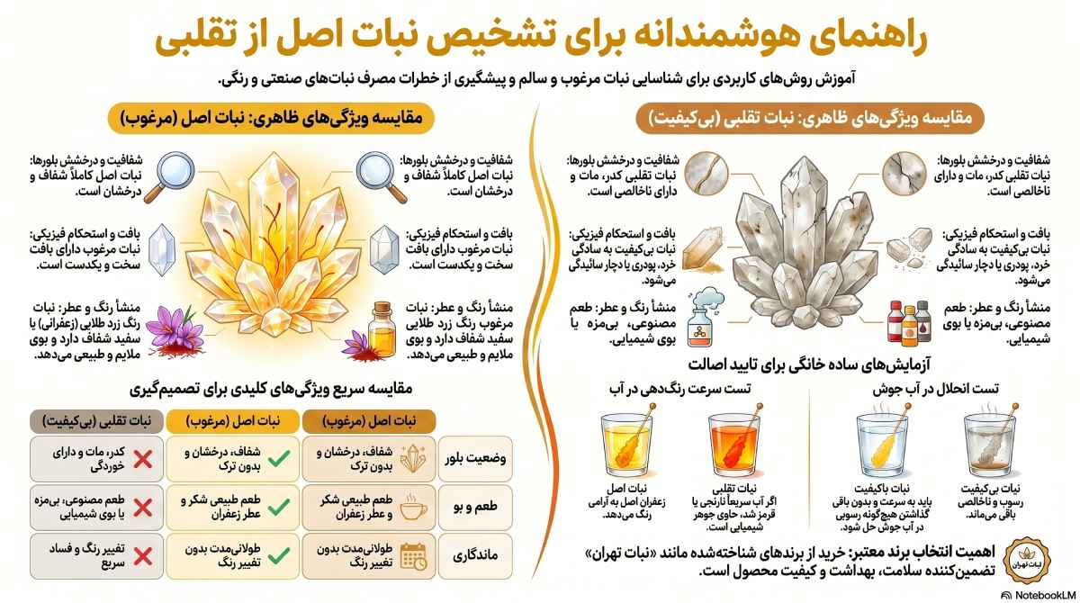 راهنمای تشخیص نبات اصل