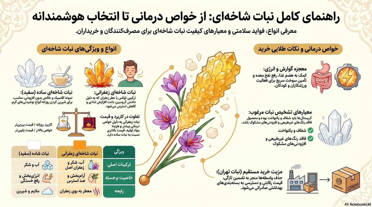راهنمای خرید نبات شاخه‌ای