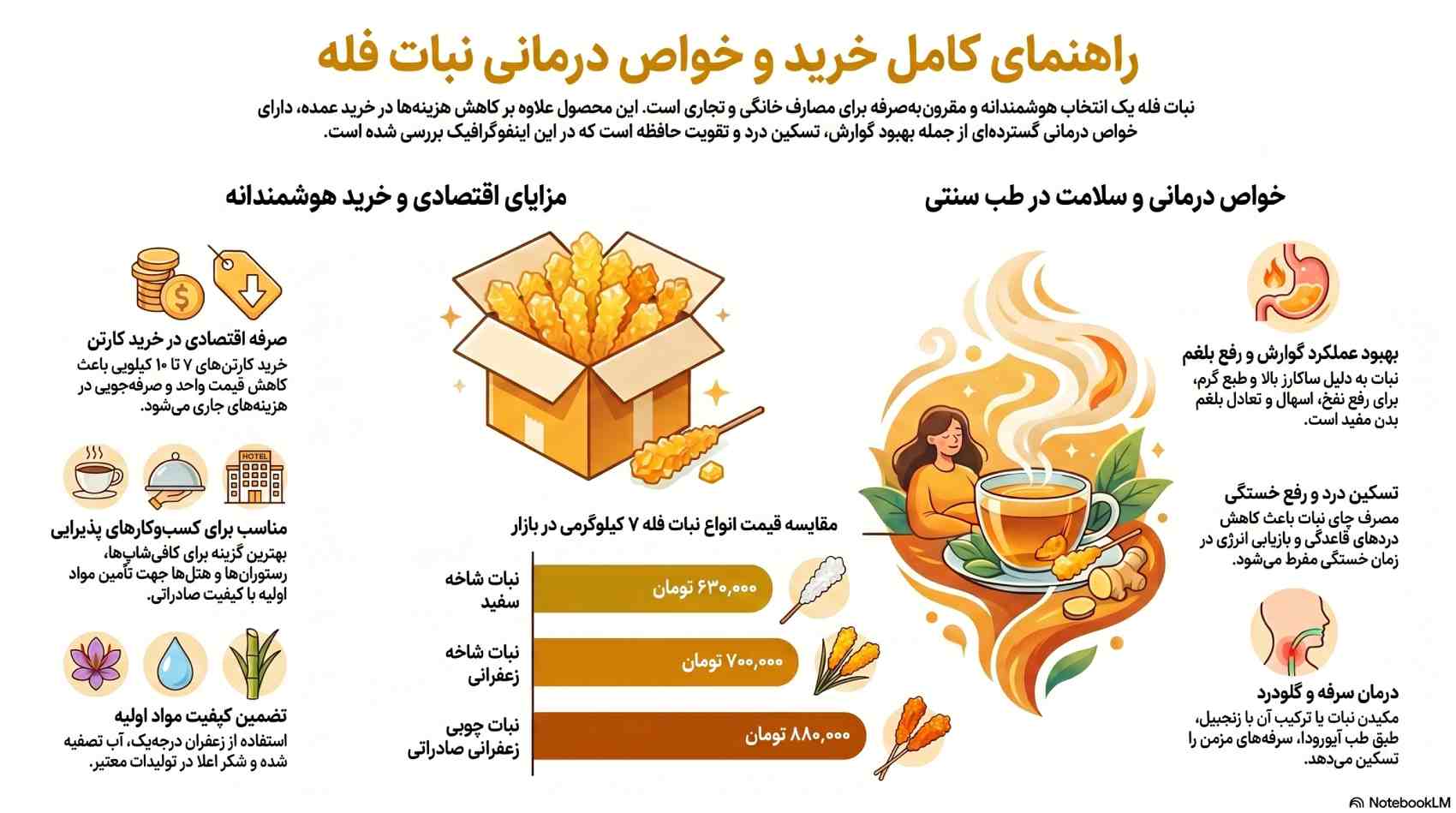 راهنمای خرید و خواص نبات