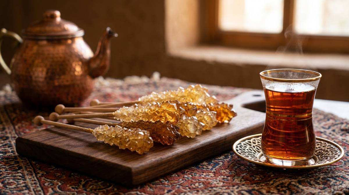 تنوع در طعم، رنگ و بسته‌بندی نبات نی دار